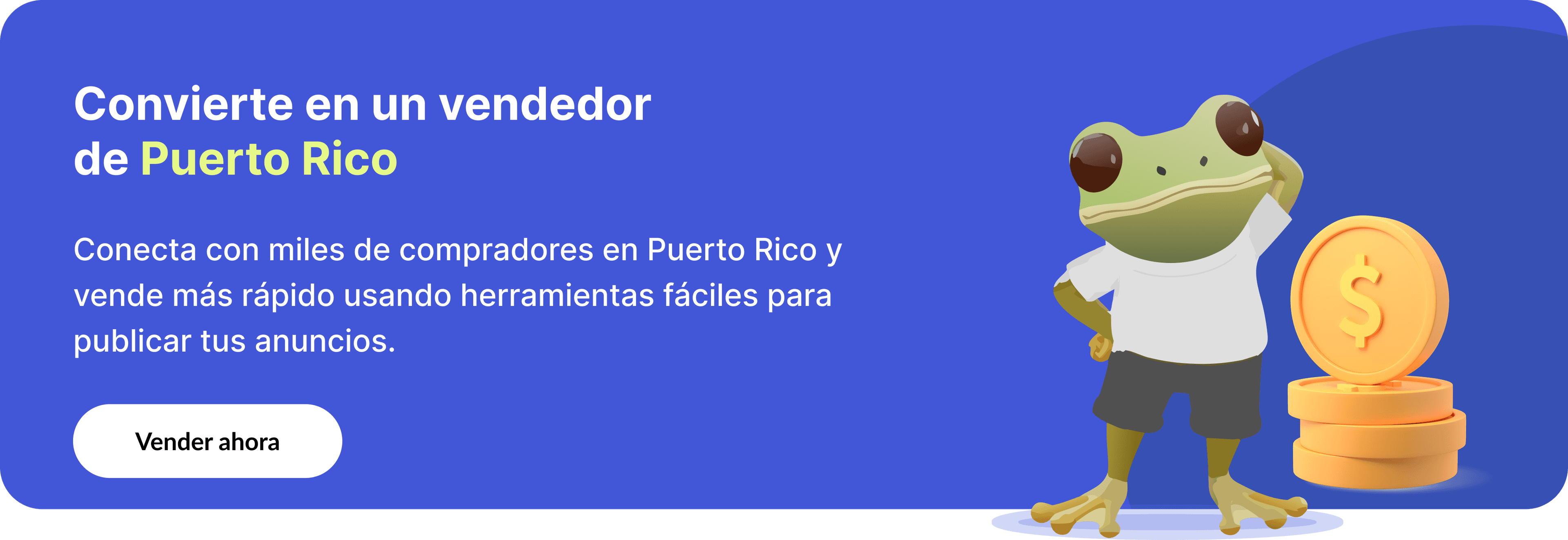 Conviértete en un vendedor de Puerto Rico